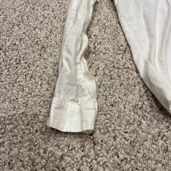 Dotori Women's Button Down Long Sleeve Shirt Sz S White Clasic Casual Capsule - Picture 4 of 7